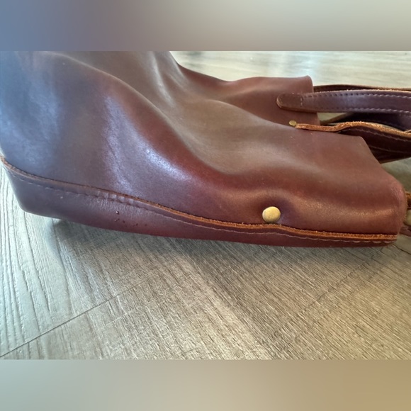 Portland Leather Small Tote Bag and Wallet - Picture 7 of 14